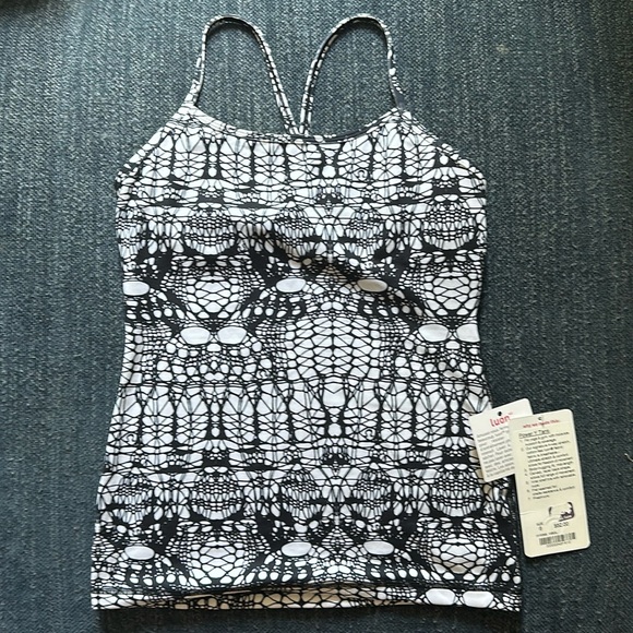 NWT Lululemon Power Y Tank - Picture 1 of 3